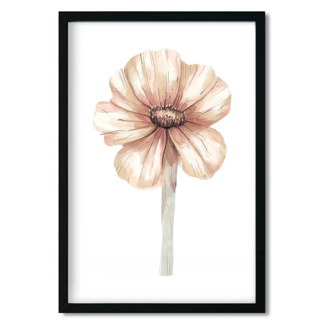 flower poster for kids / poster with flower for kids / kids' poster / poster for children's room