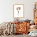flower poster for kids / poster with flower for kids / kids' poster / poster for children's room