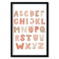 alphabet poster / educational posters / kids' poster / poster for children's room