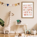 alphabet poster / educational posters / kids' poster / poster for children's room