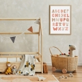 alphabet poster / educational posters / kids' poster / poster for children's room