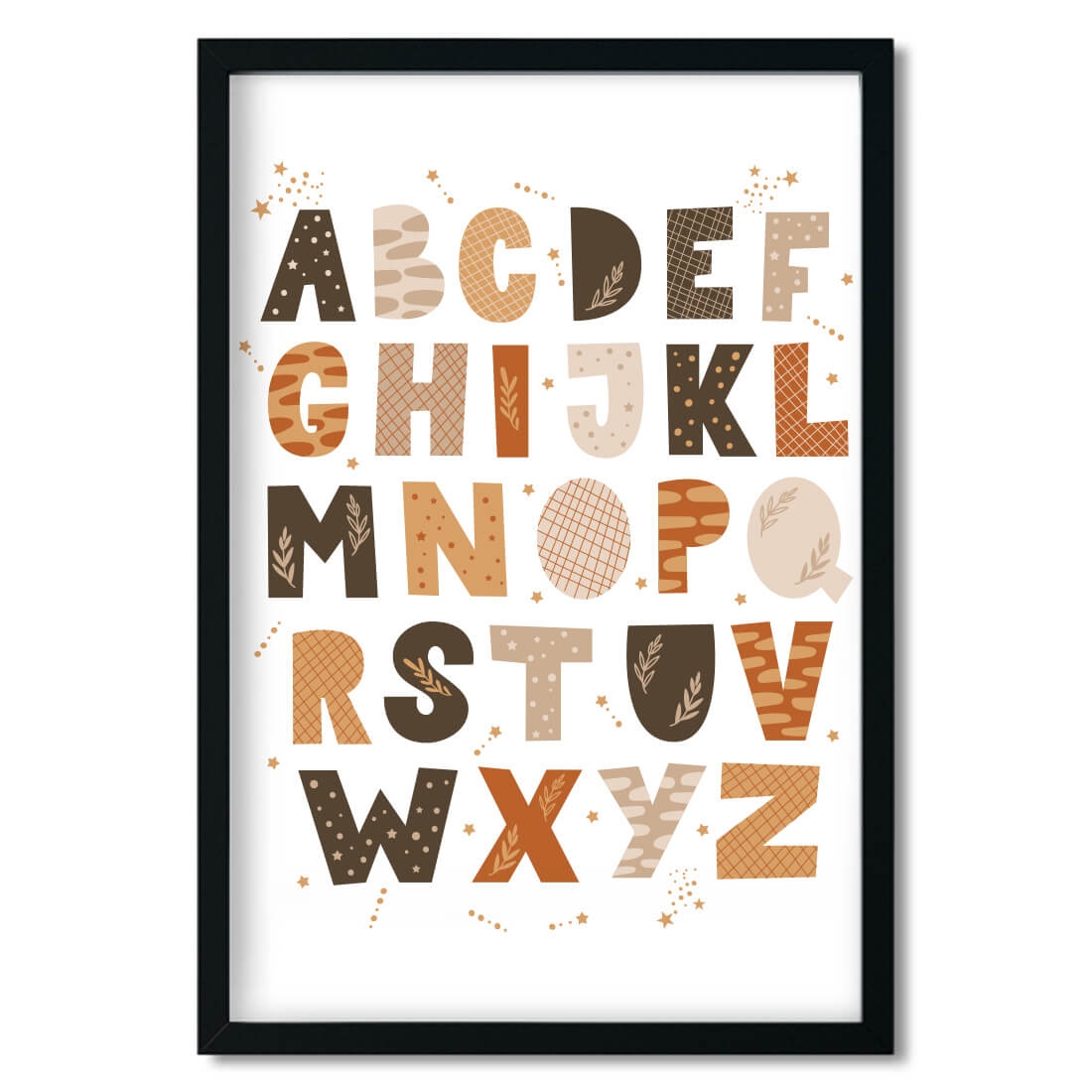 alphabet poster / educational posters / kids' poster / poster for children's room