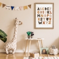 alphabet poster / educational posters / kids' poster / poster for children's room