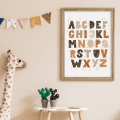 alphabet poster / educational posters / kids' poster / poster for children's room