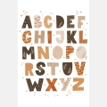 alphabet poster / educational posters / kids' poster / poster for children's room