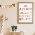 alphabet poster / educational posters / kids' poster / poster for children's room