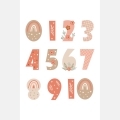 number poster / educational posters / kids' poster / poster for children's room