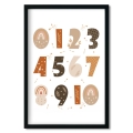 number poster / educational posters / kids' poster / poster for children's room
