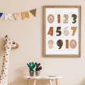 number poster / educational posters / kids' poster / poster for children's room