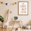 number poster / educational posters / kids' poster / poster for children's room
