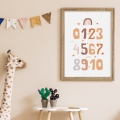 number poster / educational posters / kids' poster / poster for children's room