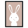 rabbit poster / boho posters / kids' poster / poster for children's room