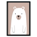 bear poster / boho posters / kids' poster / poster for children's room