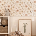 flower wallpaper / wallpaper with flowers / children's wallpaper / pastelowe love wallpaper