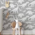 dinosaur wallpaper / wallpaper with dinosaurs / children's wallpaper / pastelowe love wallpaper