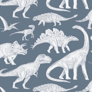 wallpaper | dinosaurs blue