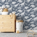 dinosaur wallpaper / wallpaper with dinosaurs / children's wallpaper / pastelowe love wallpaper