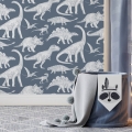 dinosaur wallpaper / wallpaper with dinosaurs / children's wallpaper / pastelowe love wallpaper