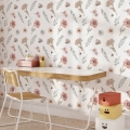 flower wallpaper / wallpaper with flowers / children's wallpaper / pastelowe love wallpaper