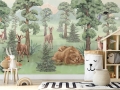 wallpaper forest / woodland wallpaper / wallpaper for kids / wallpaper pastelowe love
