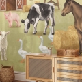 wallpaper farm / countryside wallpaper / wallpaper for kids / wallpaper pastelowe love