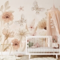 wallpaper flowers / floral wallpaper / wallpaper for kids / wallpaper pastelowe love