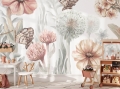 wallpaper flowers / floral wallpaper / wallpaper for kids / wallpaper pastelowe love