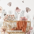wallpaper flowers / floral wallpaper / wallpaper for kids / wallpaper pastelowe love