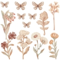 wall sticker flowers boho/ wall decal flowers / wall sticker with flowers