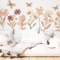 wall sticker flowers boho/ wall decal flowers / wall sticker with flowers