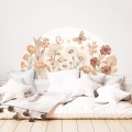 wall sticker flowers / wall decal flowers / wall sticker with flowers