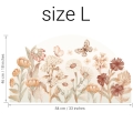 wall sticker flowers / wall decal flowers / wall sticker with flowers