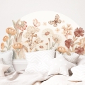wall sticker flowers / wall decal flowers / wall sticker with flowers