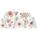wall sticker flowers / wall decal flowers / wall sticker with flowers