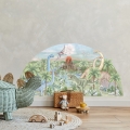 wall sticker world of dinosaurs / wall decal dinosaurs/ wall sticker with dinosaurs