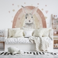 wall sticker bunny / wall decal animals/ wall sticker with animals