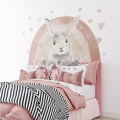 wall sticker bunny / wall decal animals/ wall sticker with animals