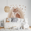wall sticker fox / wall decal animals/ wall sticker with animals