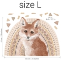 wall sticker fox / wall decal animals/ wall sticker with animals