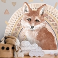 wall sticker fox / wall decal animals/ wall sticker with animals