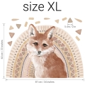 wall sticker fox / wall decal animals/ wall sticker with animals
