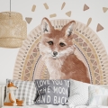 wall sticker fox / wall decal animals/ wall sticker with animals