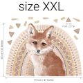 wall sticker fox / wall decal animals/ wall sticker with animals