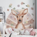 wall sticker roe / wall decal animals/ wall sticker with animals