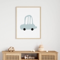 poster car boho/ wall decor/ poster boho