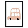 poster car boho/ wall decor/ poster boho