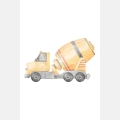 poster car boho/ wall decor/ poster boho