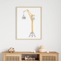 poster car boho/ wall decor/ poster boho