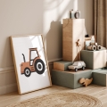 poster car boho/ wall decor/ poster boho