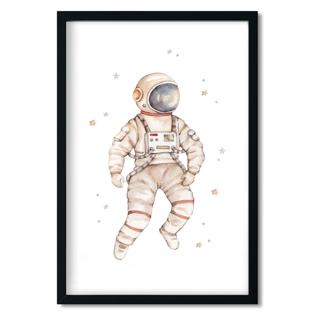 poster for children astronaut / poster for children watercolor / poster for children / poster for a children room